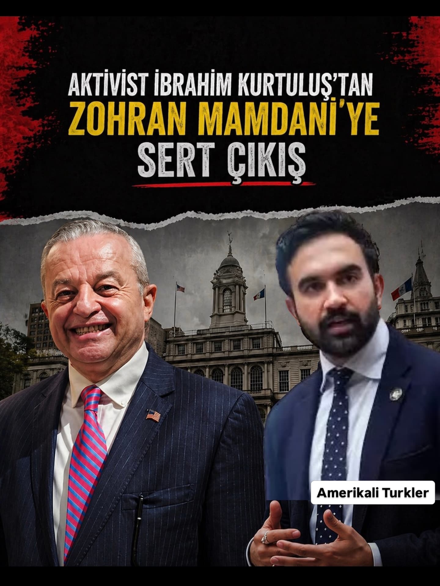 Aktivist İbrahim Kurtuluş’tan Zohran Mamdani’ye Sert Çıkış