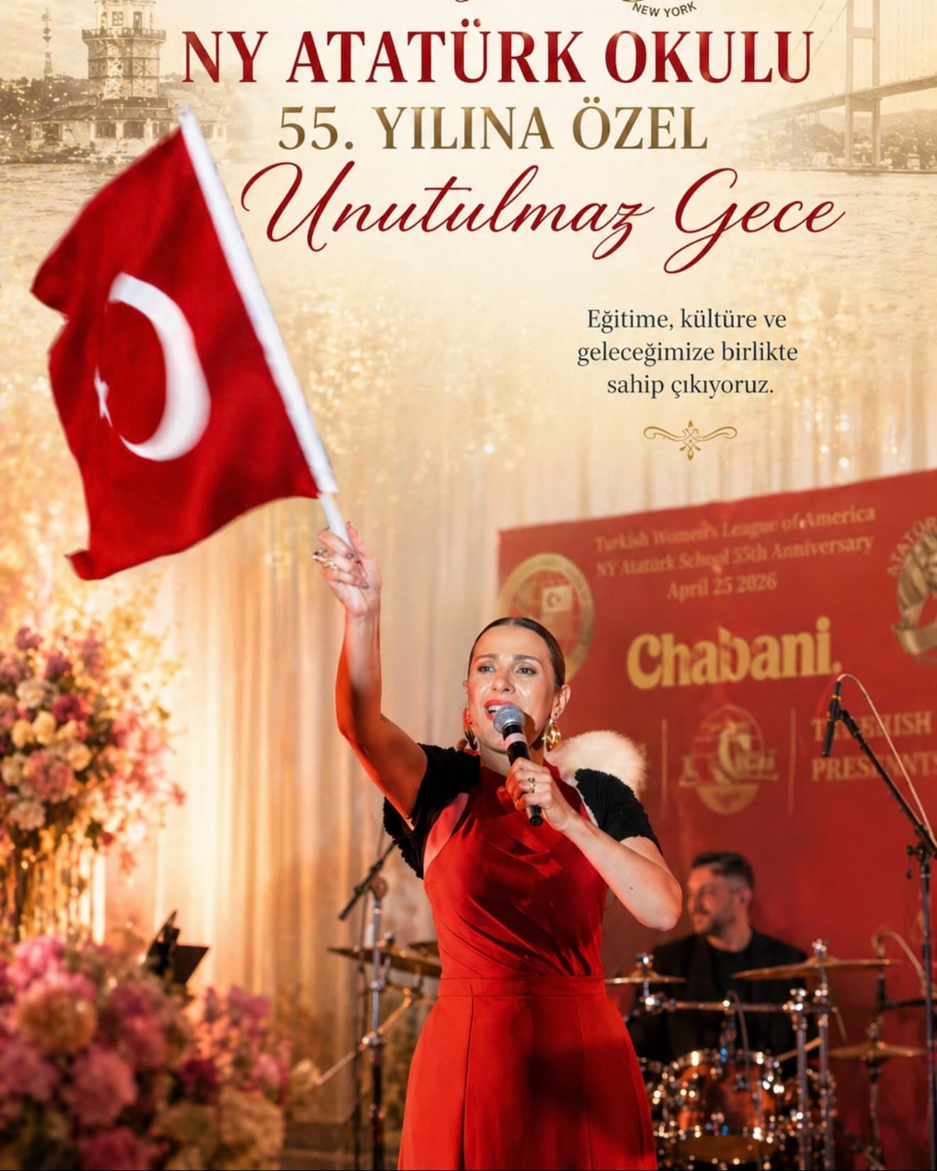 NY Atatürk Okulu’nun 55. Yılına Özel Unutulmaz Gece