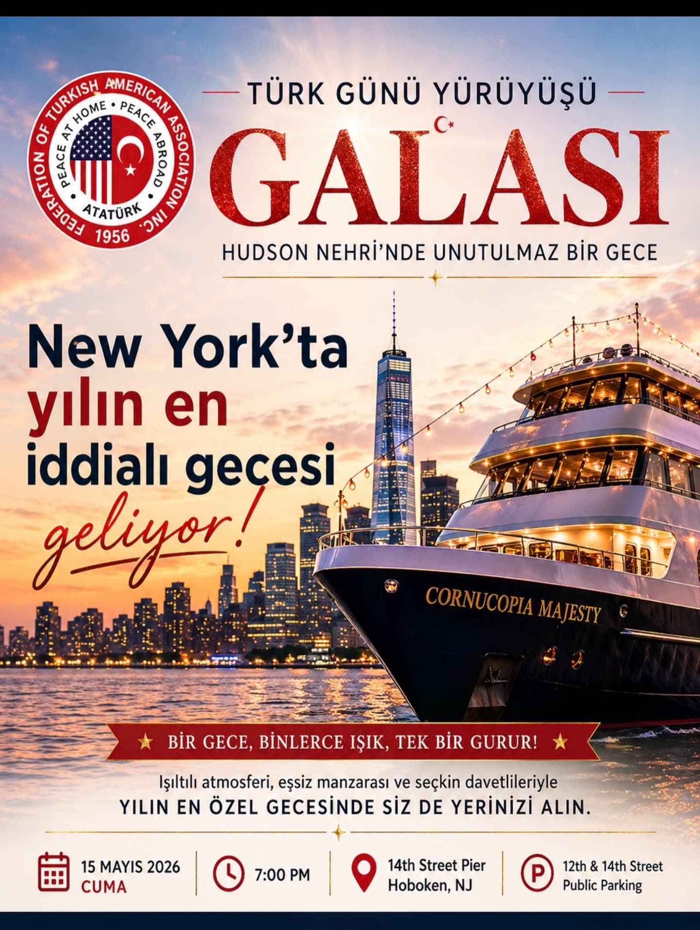New York’ta yılın en iddialı gecesi geliyor!