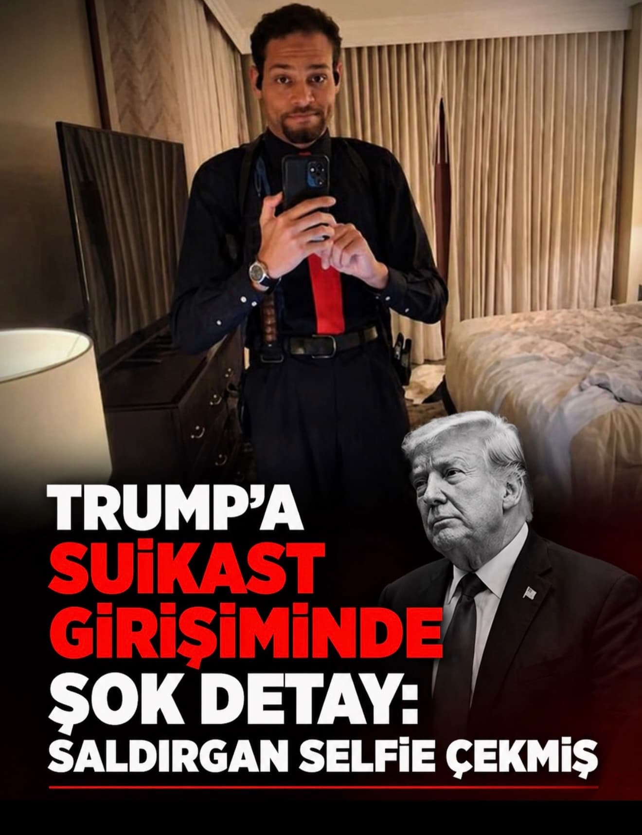 Trump’a Suikast Girişiminde Şok Detay: Saldırgan Selfie Çekmiş