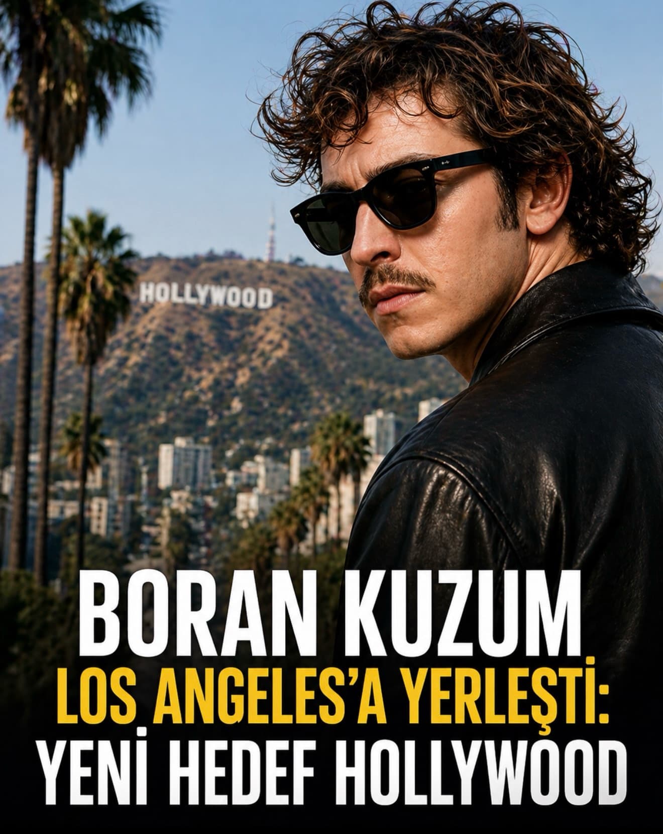 Boran Kuzum Los Angeles’a Yerleşti: Yeni Hedef Hollywood